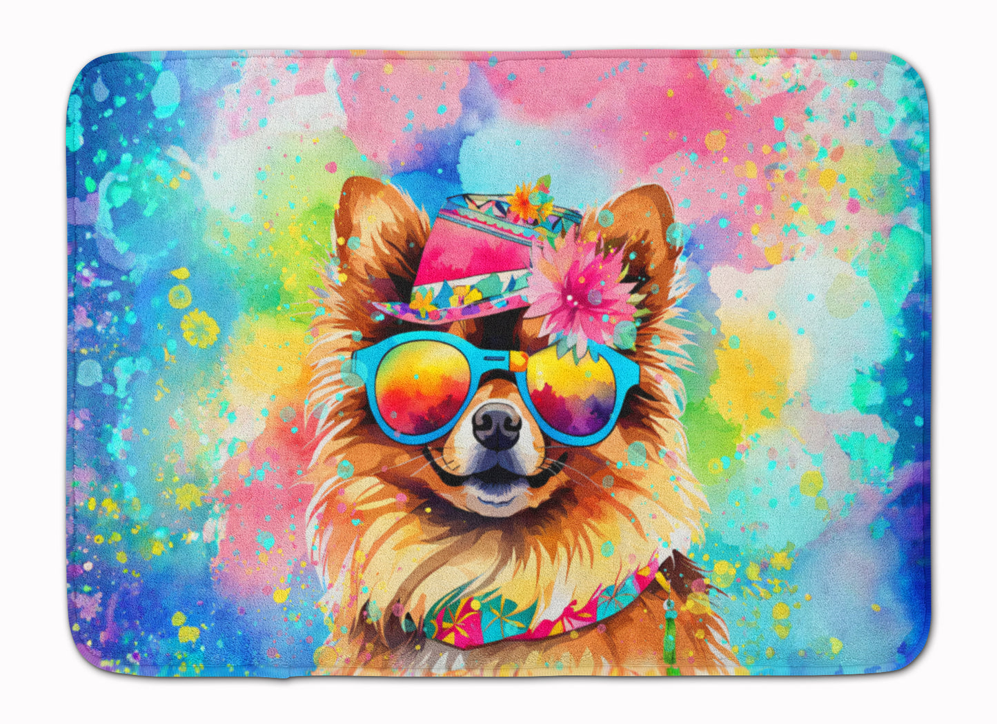 Buy this Pomeranian Hippie Dawg Memory Foam Kitchen Mat