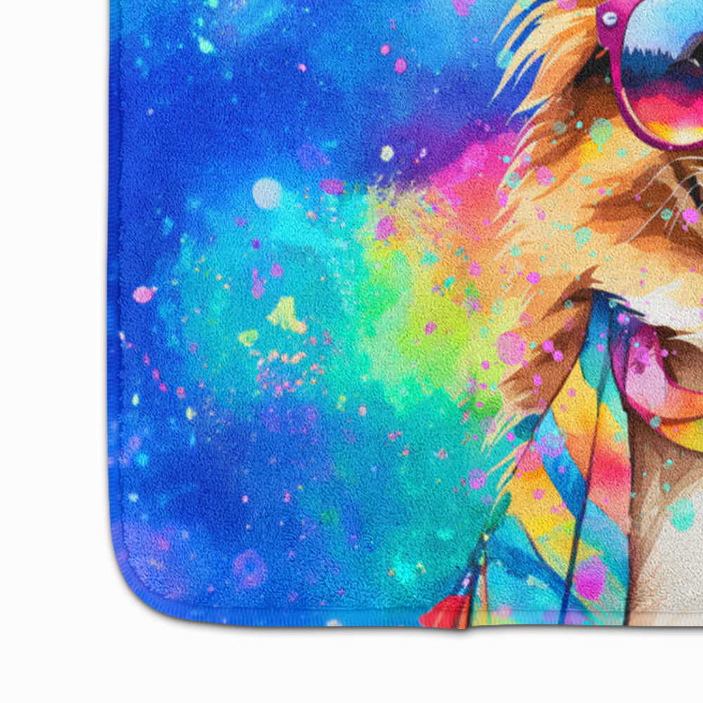 Pomeranian Hippie Dawg Memory Foam Kitchen Mat