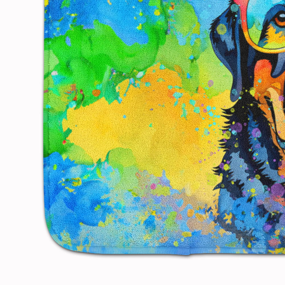 Rottweiler Hippie Dawg Memory Foam Kitchen Mat