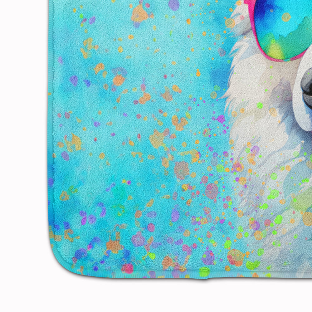 Samoyed Hippie Dawg Memory Foam Kitchen Mat