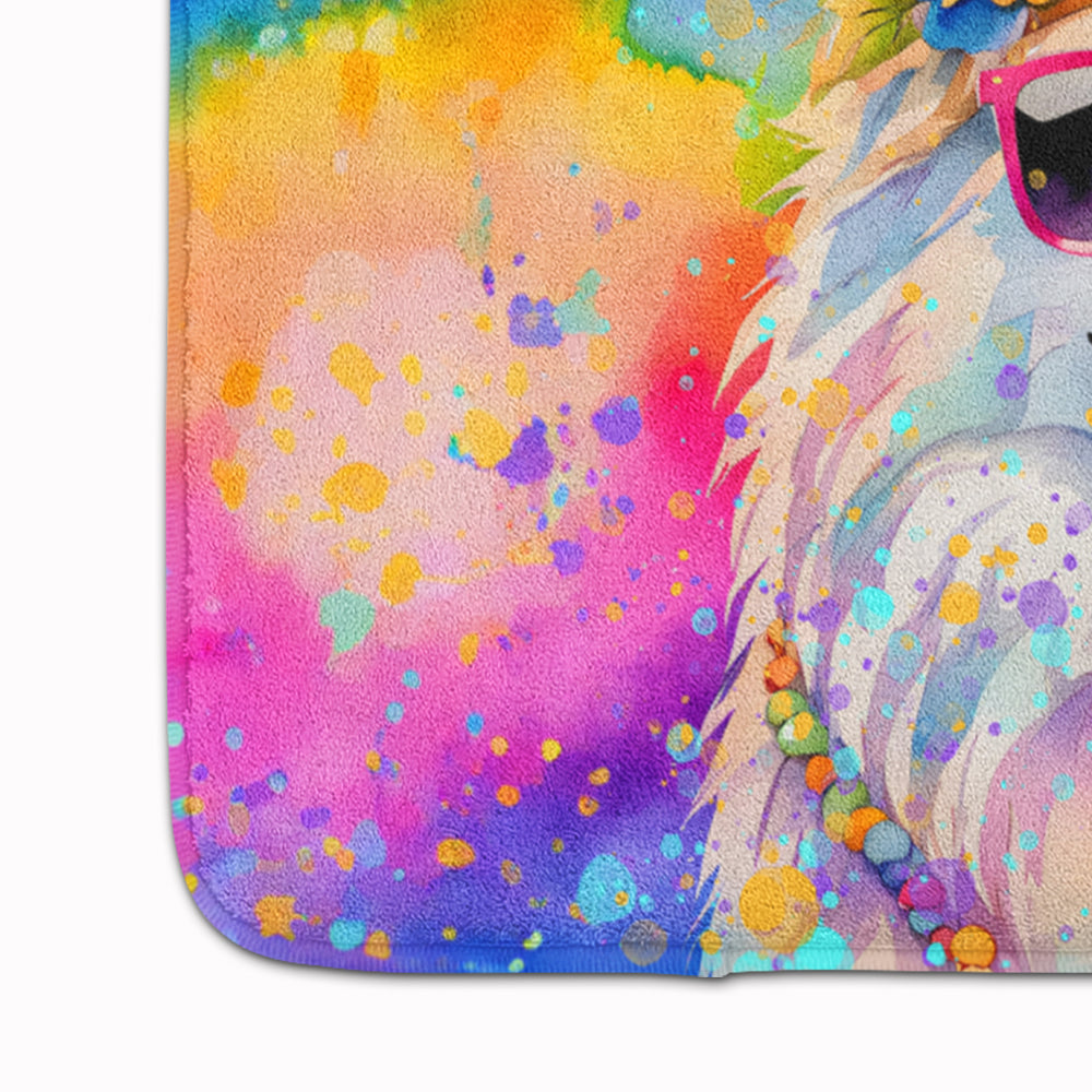 Samoyed Hippie Dawg Memory Foam Kitchen Mat