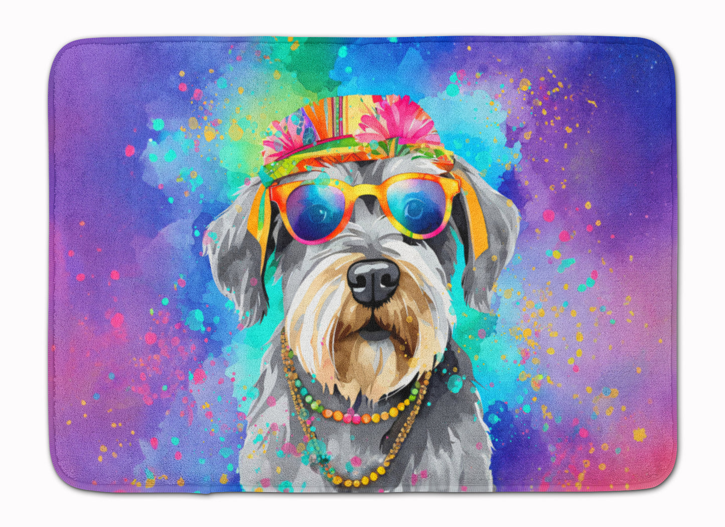 Buy this Schnauzer Hippie Dawg Memory Foam Kitchen Mat