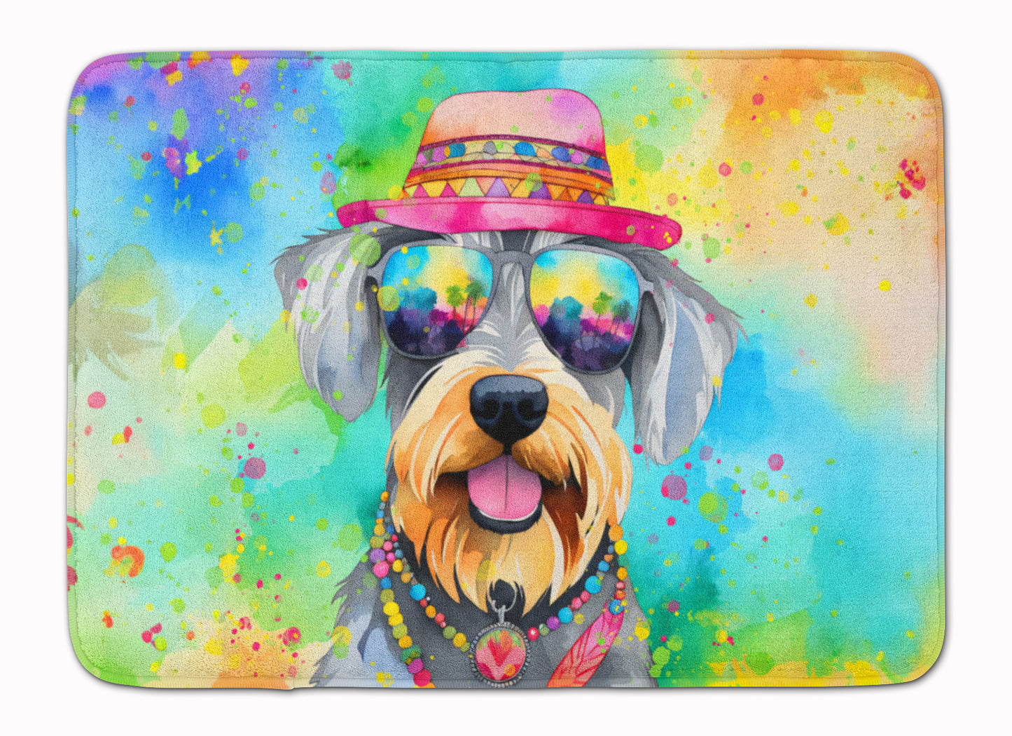 Buy this Schnauzer Hippie Dawg Memory Foam Kitchen Mat