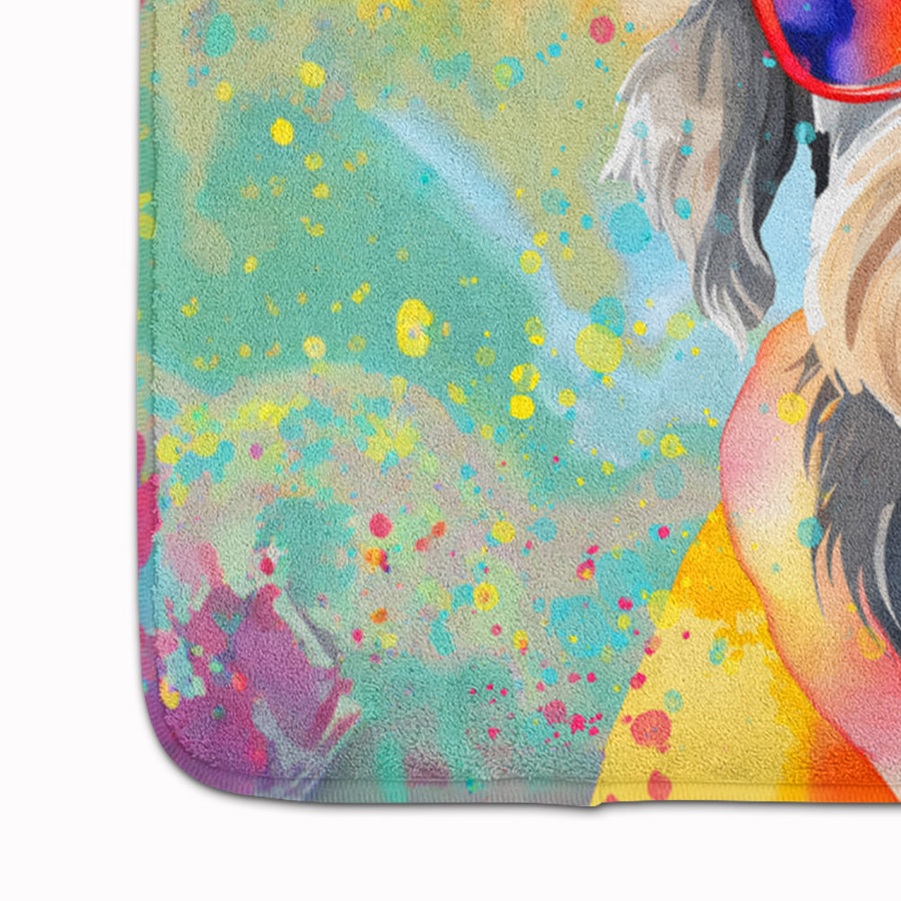 Schnauzer Hippie Dawg Memory Foam Kitchen Mat