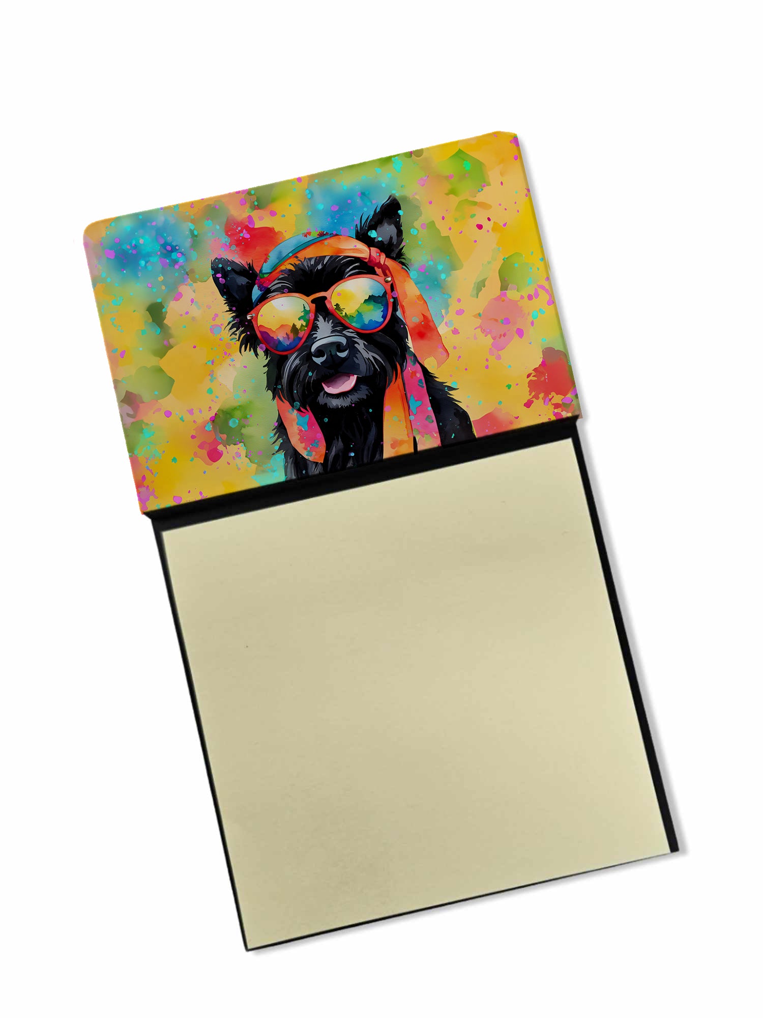 Buy this Scottish Terrier Hippie Dawg Sticky Note Holder