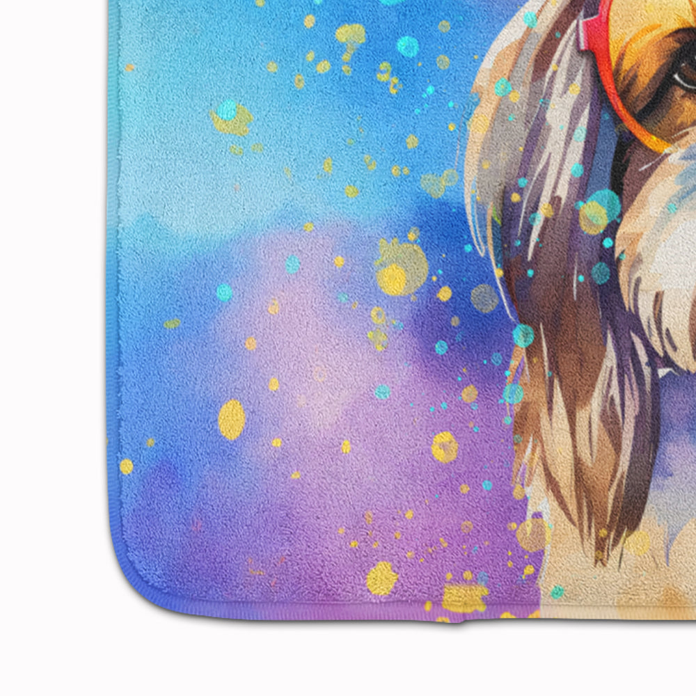 Shih Tzu Hippie Dawg Memory Foam Kitchen Mat