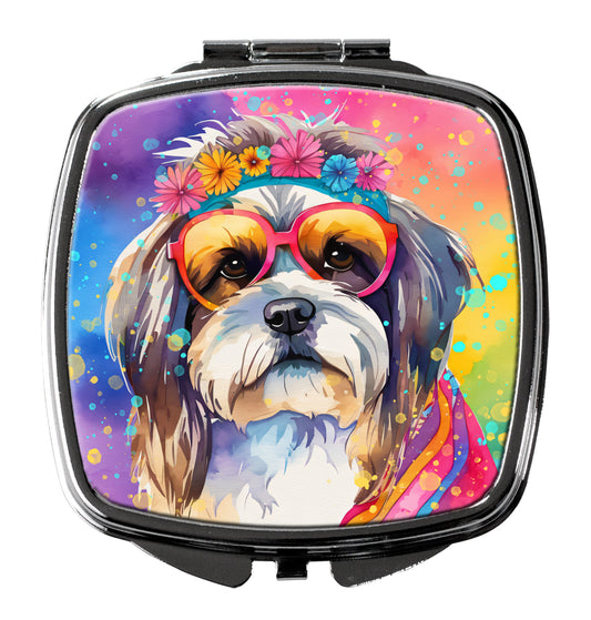 Buy this Shih Tzu Hippie Dawg Compact Mirror