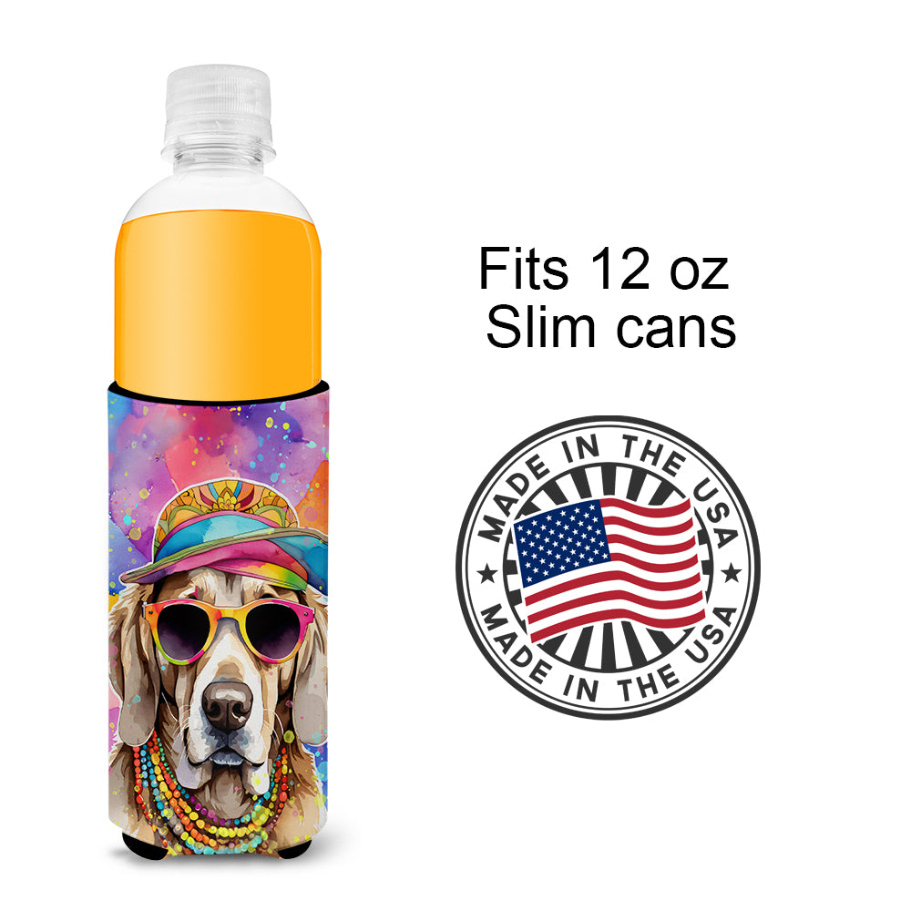 Weimaraner Hippie Dawg Hugger for Ultra Slim Cans