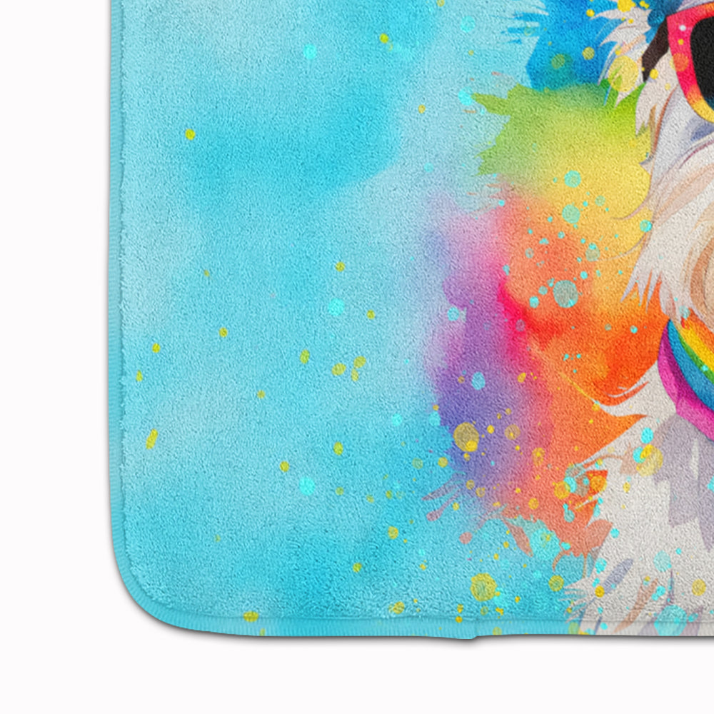 Westie Hippie Dawg Memory Foam Kitchen Mat