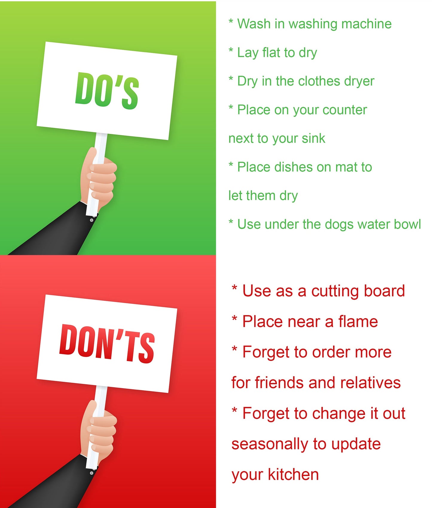 Bullmastiff Cozy Christmas Dish Drying Mat