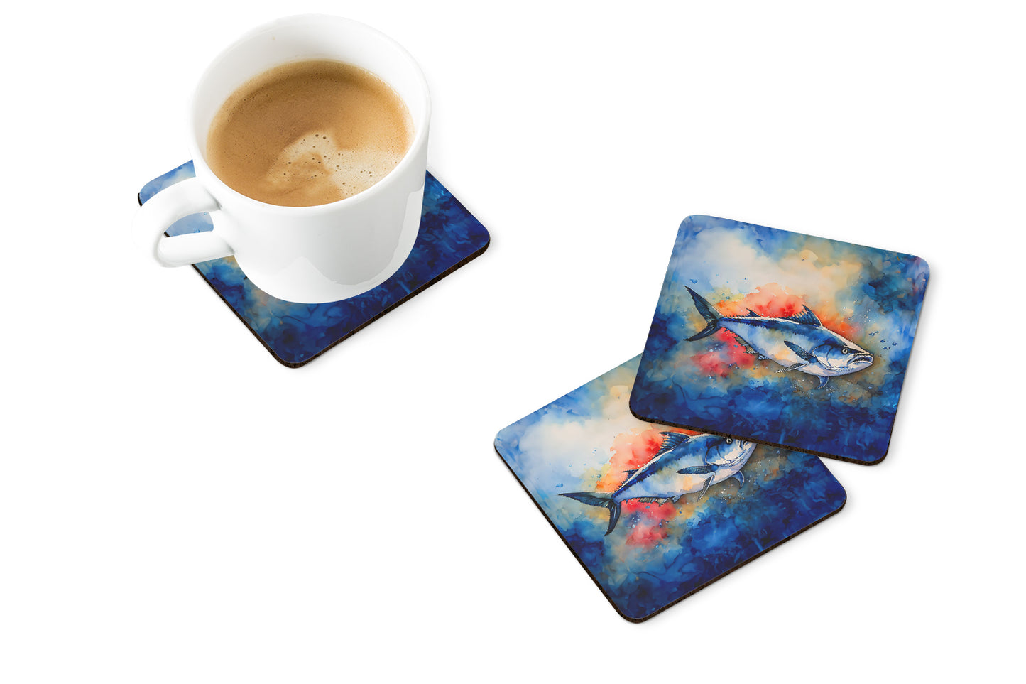 Bluefin Tuna Foam Coasters