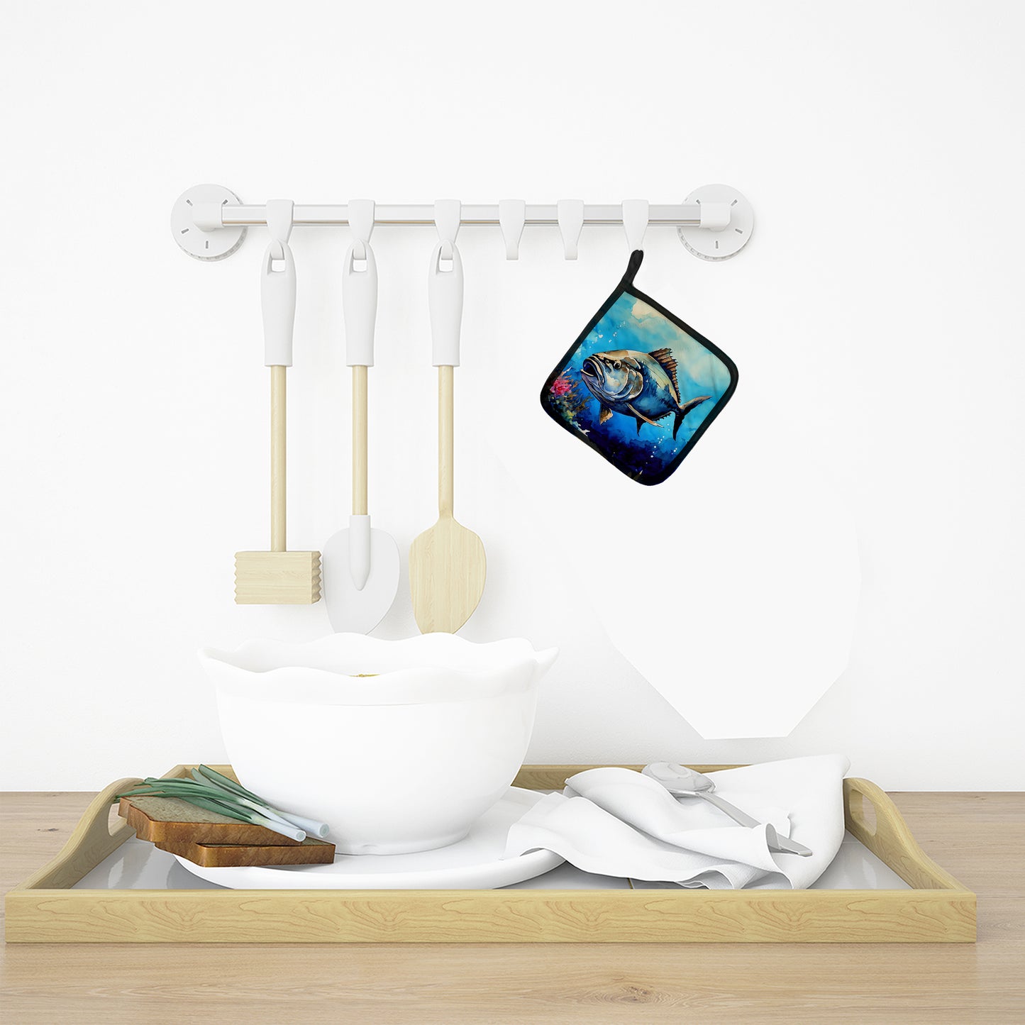 Bluefin Tuna Pair of Pot Holders