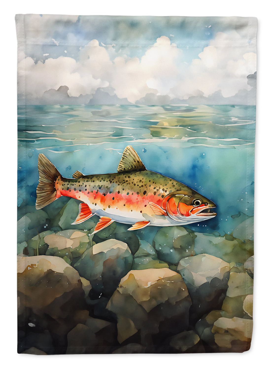 Buy this Brook Trout House Flag