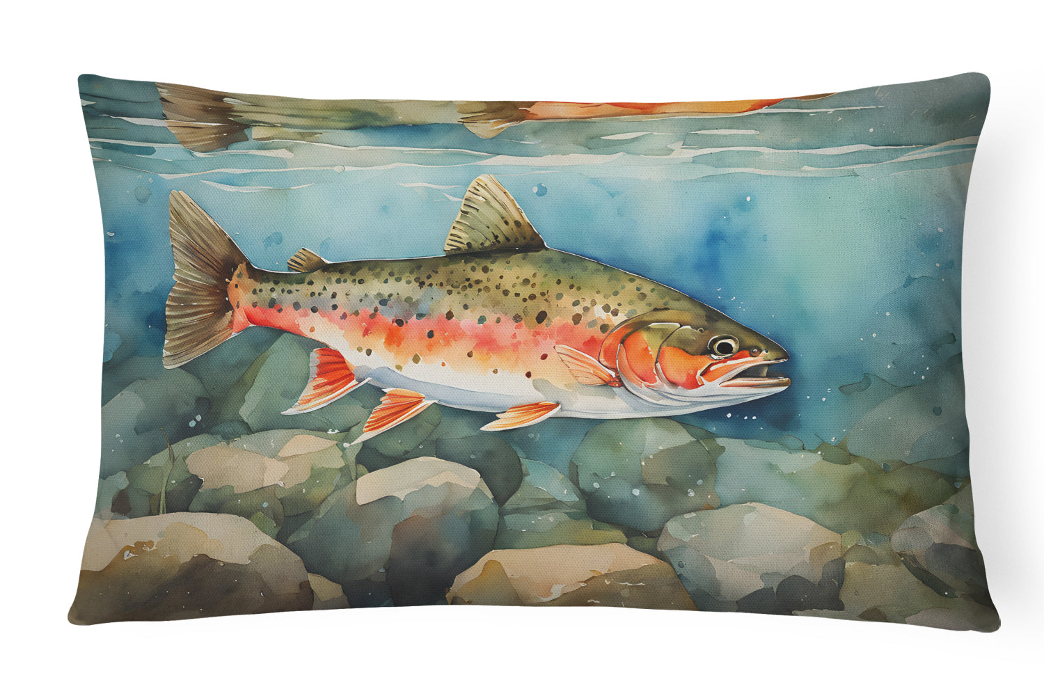 Buy this Brook Trout Throw Pillow