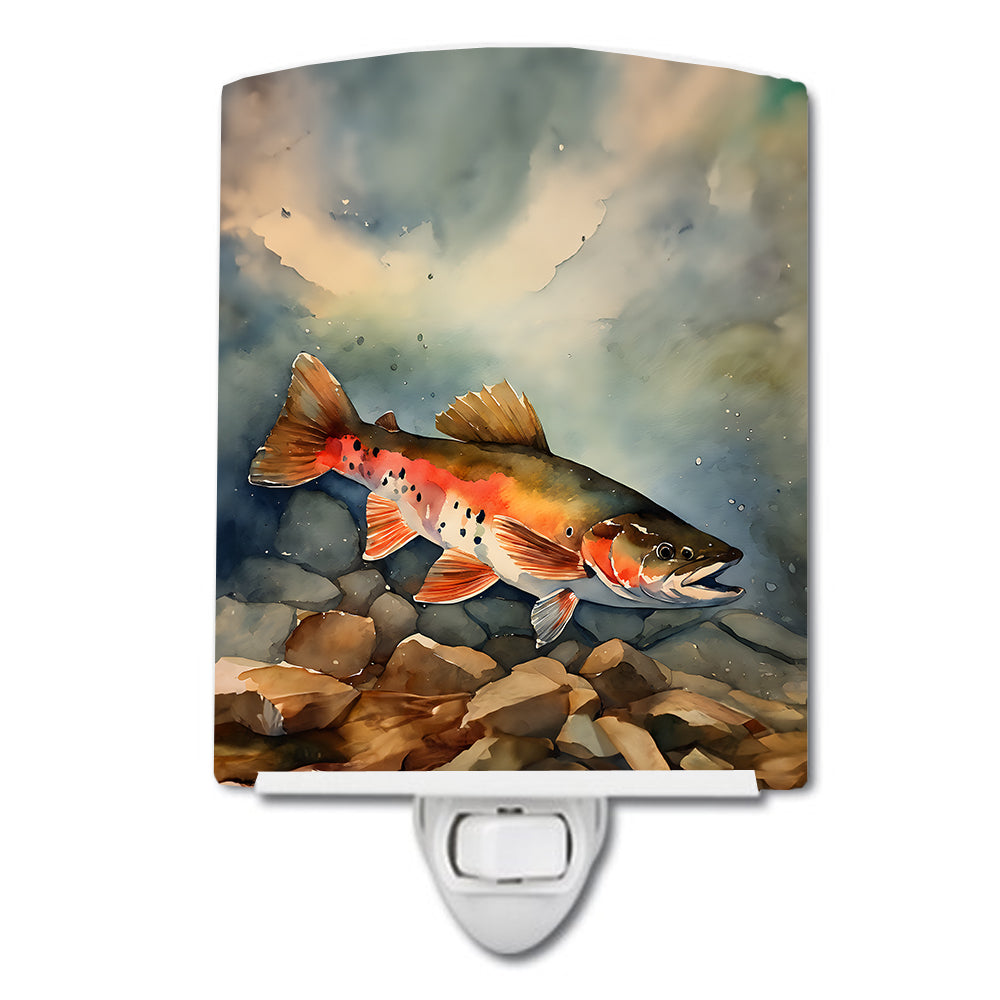 Buy this Brook Trout Ceramic Night Light