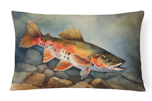 Buy this Brook Trout Throw Pillow