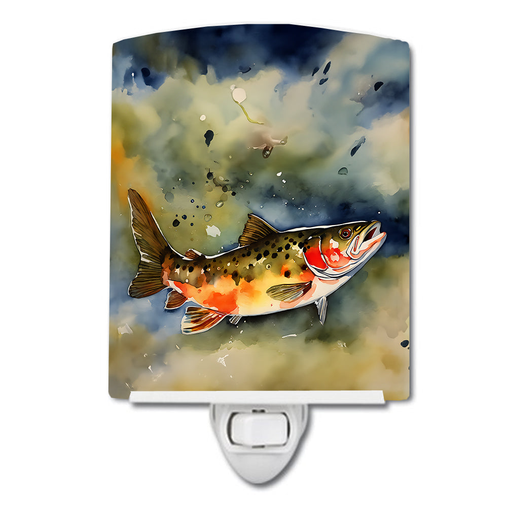 Buy this Brook Trout Ceramic Night Light