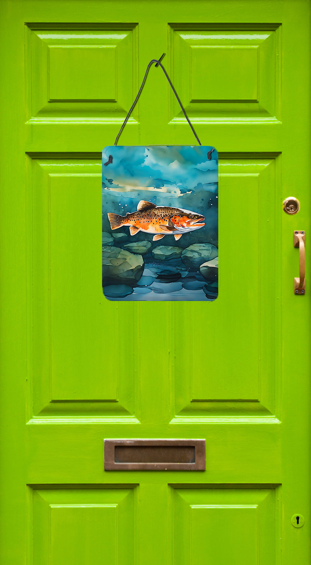 Brown Trout Wall or Door Hanging Prints