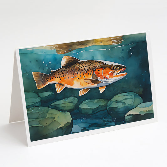 Buy this Brown Trout Greeting Cards Pack of 8