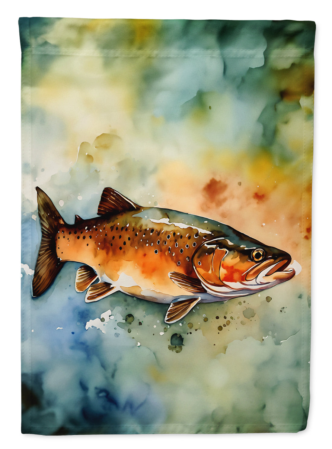 Buy this Brown Trout Garden Flag