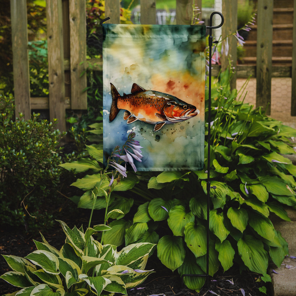 Brown Trout Garden Flag