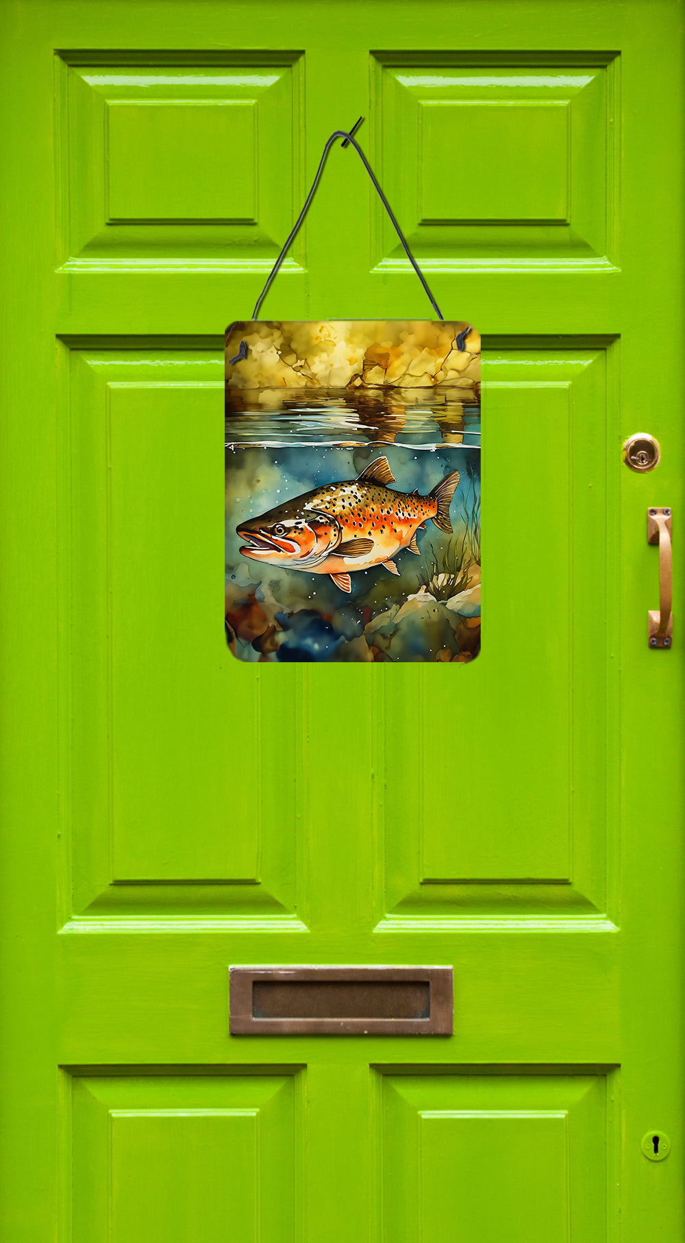 Brown Trout Wall or Door Hanging Prints