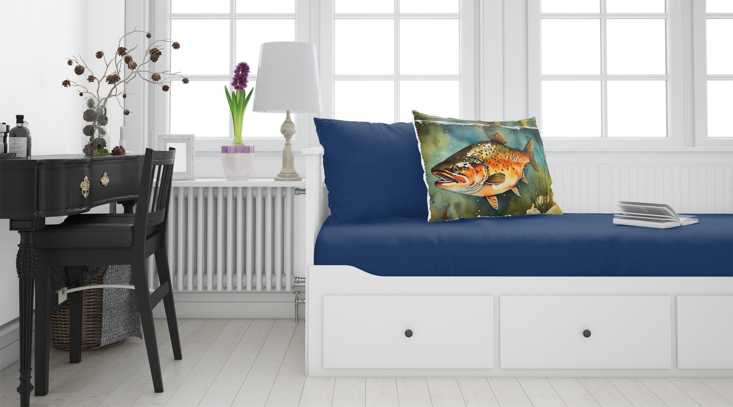 Brown Trout Standard Pillowcase