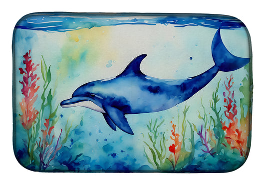 Buy this Dolphin Dish Drying Mat