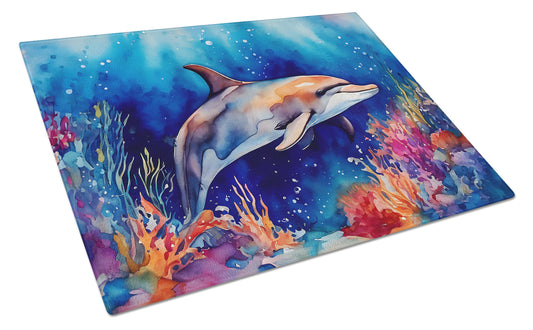 Buy this Dolphin Glass Cutting Board