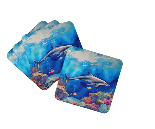 Buy this Dolphin Foam Coasters