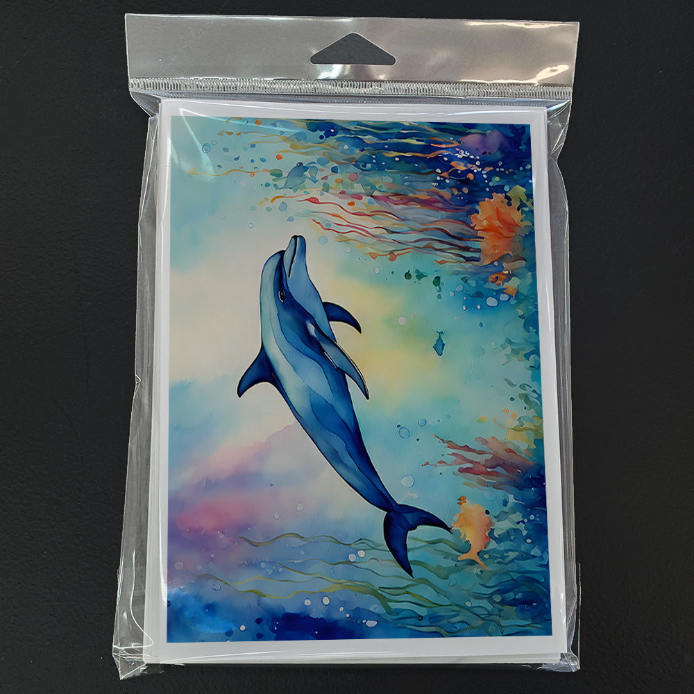 Dolphin Greeting Cards Pack of 8