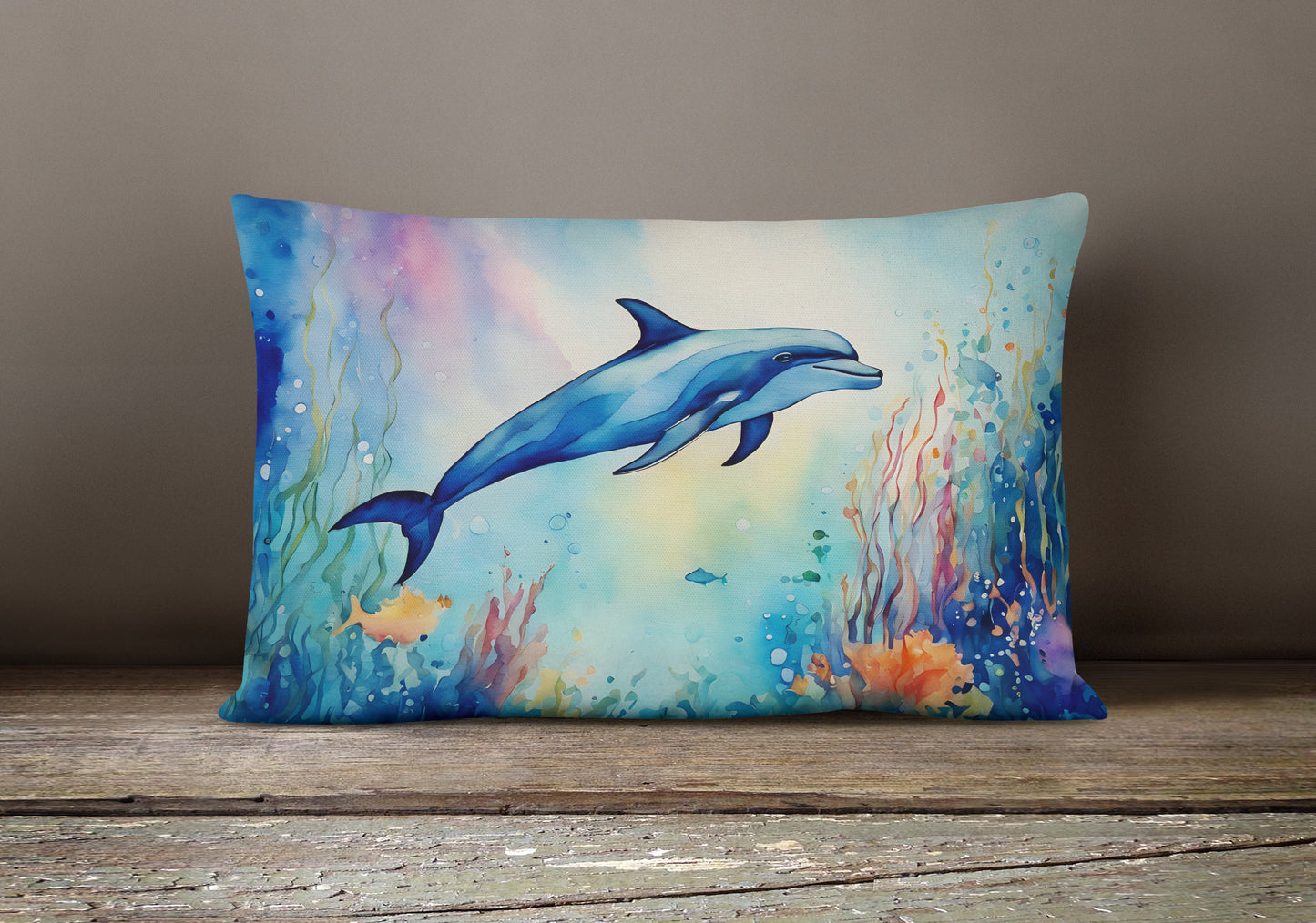 Dolphin Throw Pillow