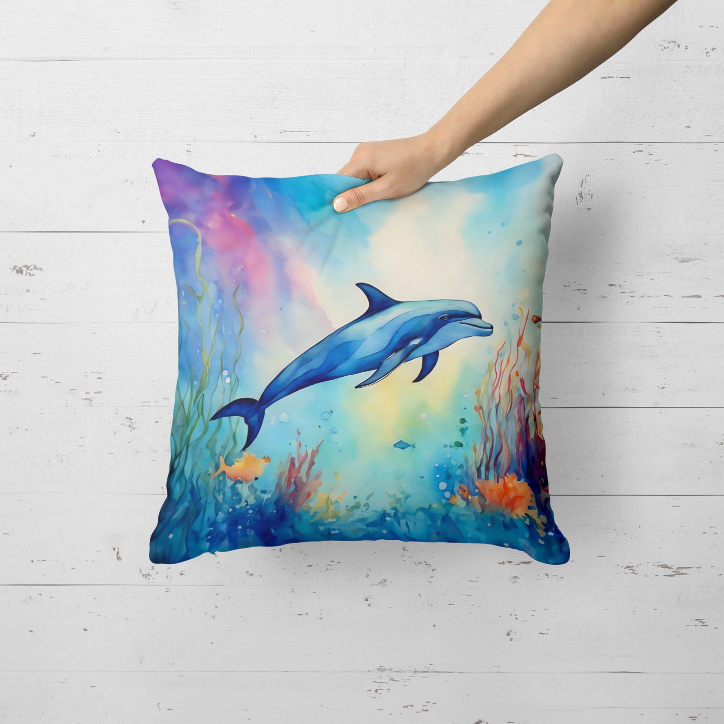 Dolphin Throw Pillow