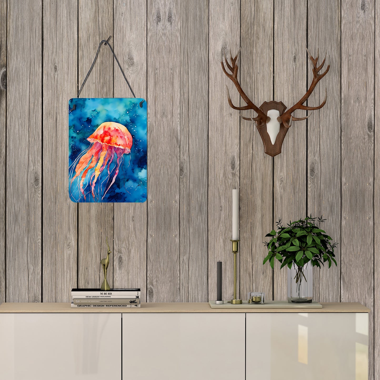 Jellyfish Wall or Door Hanging Prints