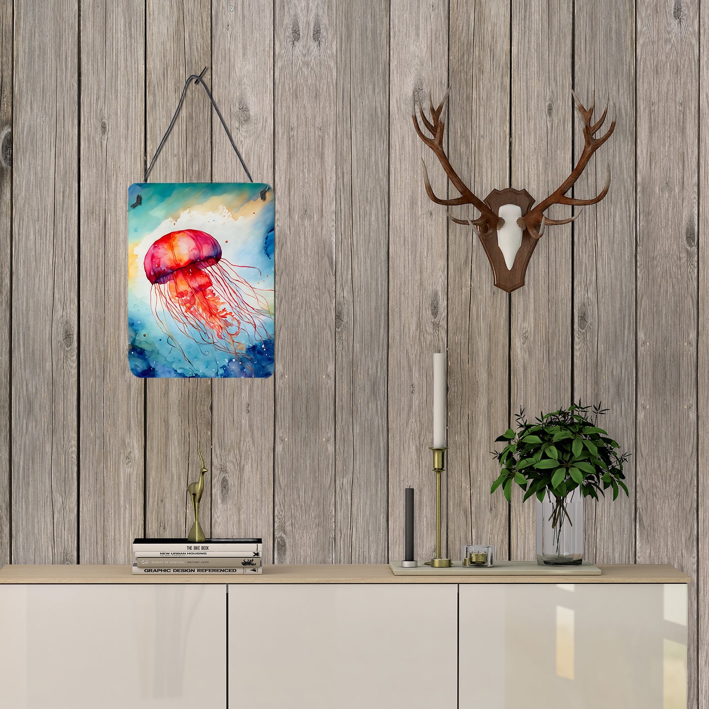 Jellyfish Wall or Door Hanging Prints