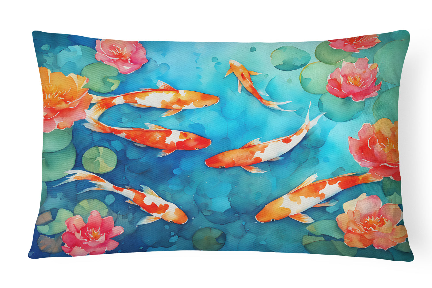 Buy this Koi Fish Throw Pillow