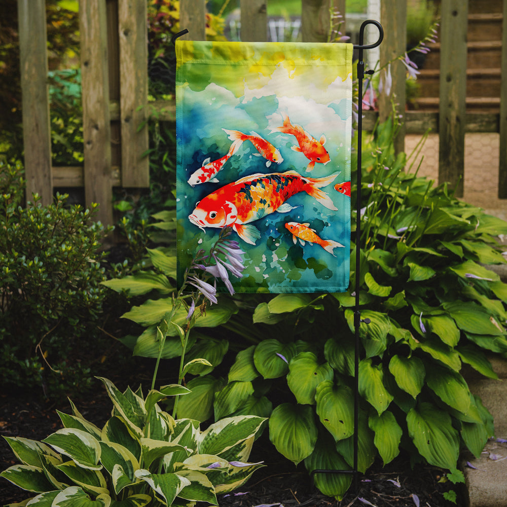 Koi Fish Garden Flag