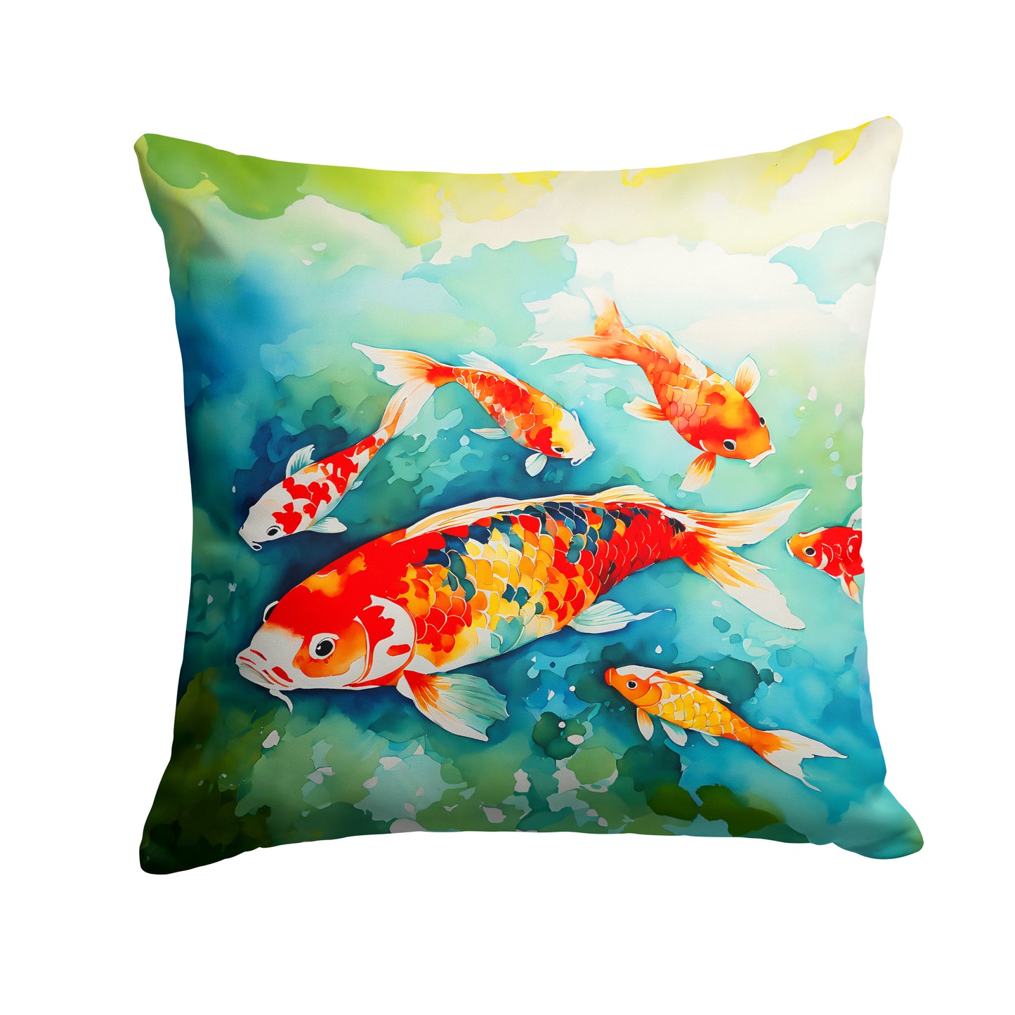 Buy this Koi Fish Throw Pillow