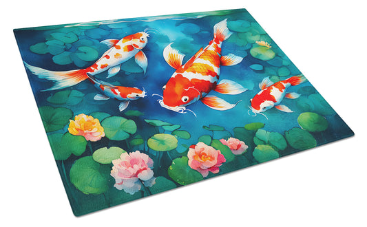 Buy this Koi Fish Glass Cutting Board