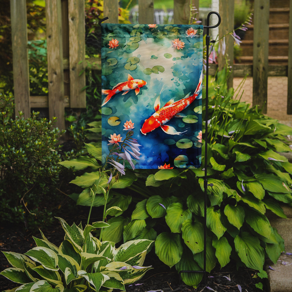 Koi Fish Garden Flag