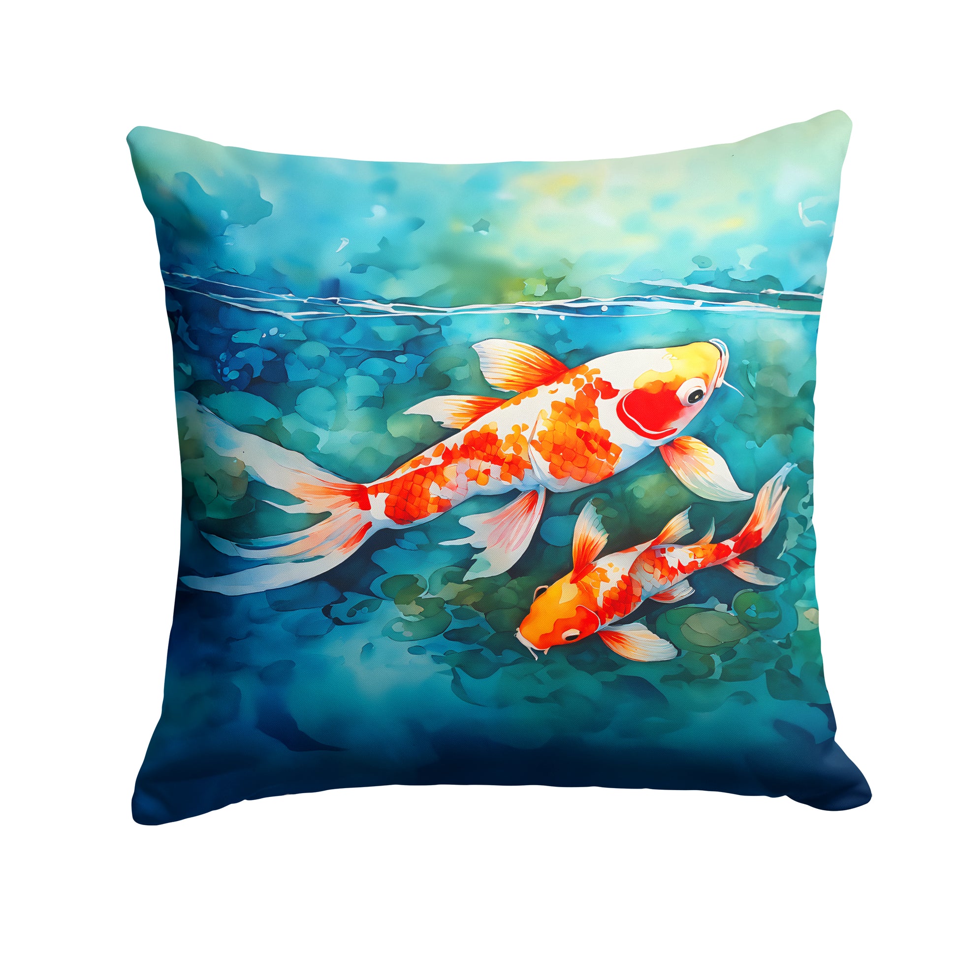 Buy this Koi Fish Throw Pillow