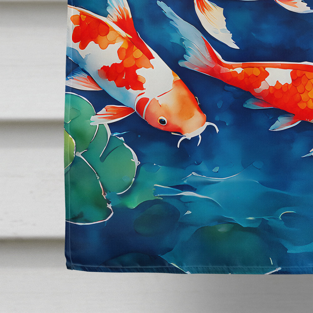 Koi Fish House Flag