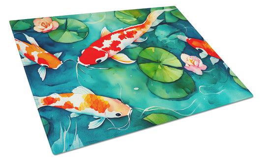 Buy this Koi Fish Glass Cutting Board