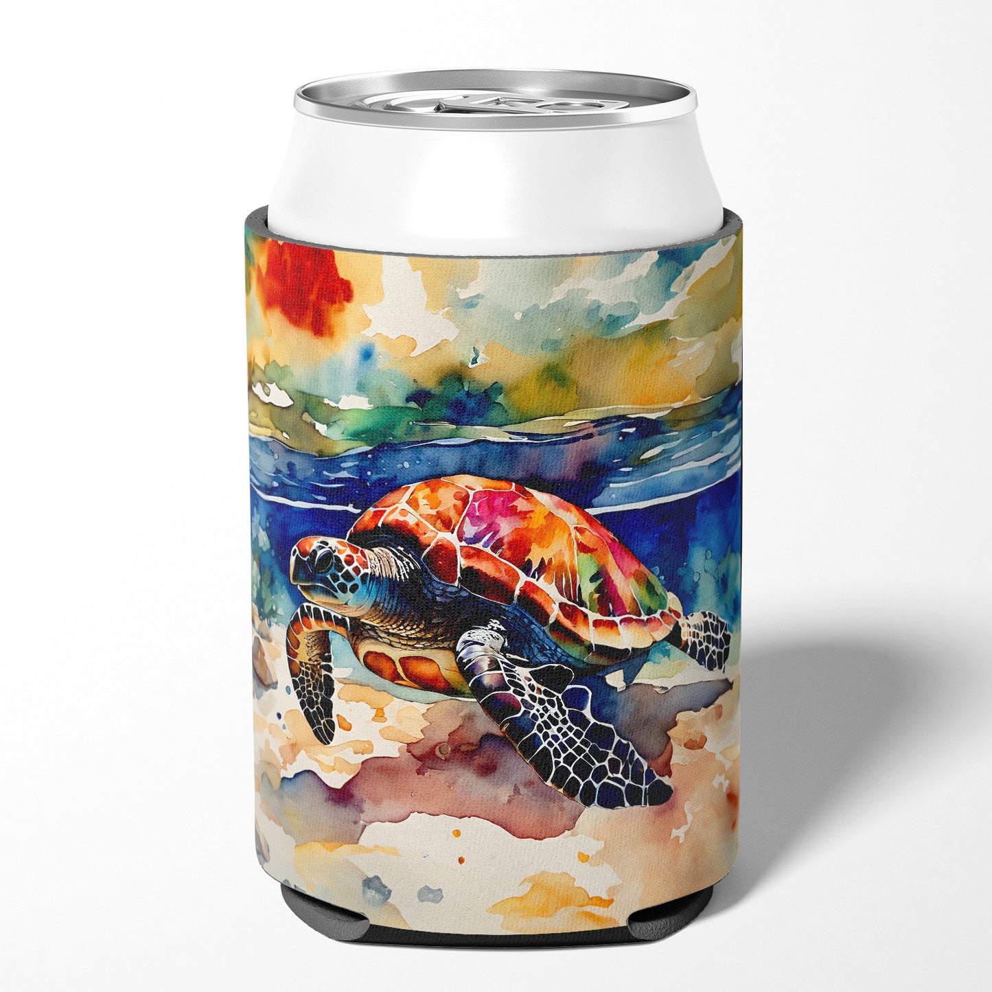 Loggerhead Sea Turtle Can or Bottle Hugger