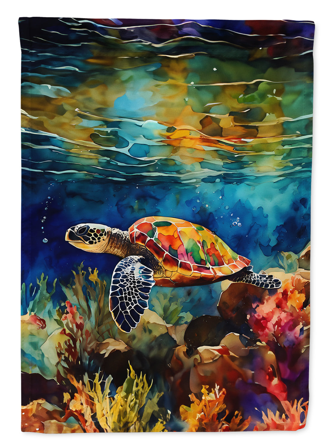 Buy this Loggerhead Sea Turtle House Flag