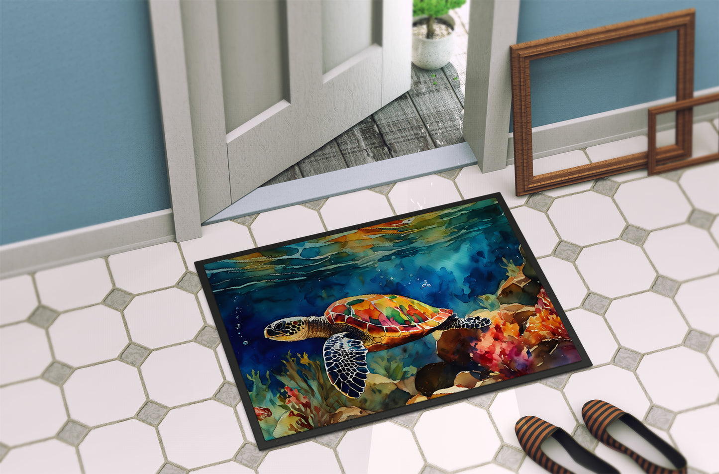 Loggerhead Sea Turtle Doormat