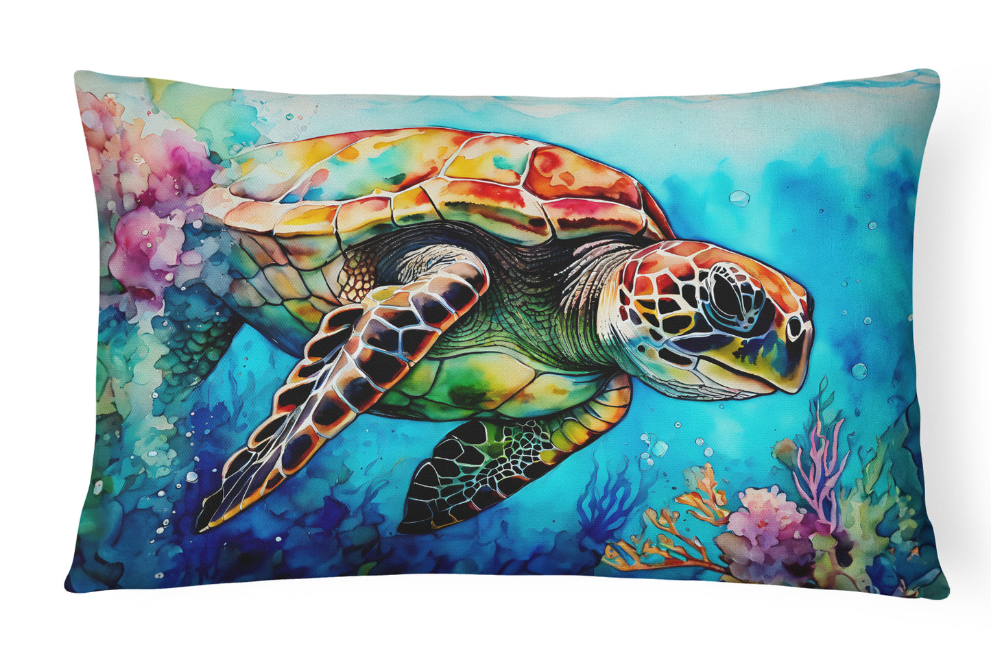 Buy this Loggerhead Sea Turtle Throw Pillow