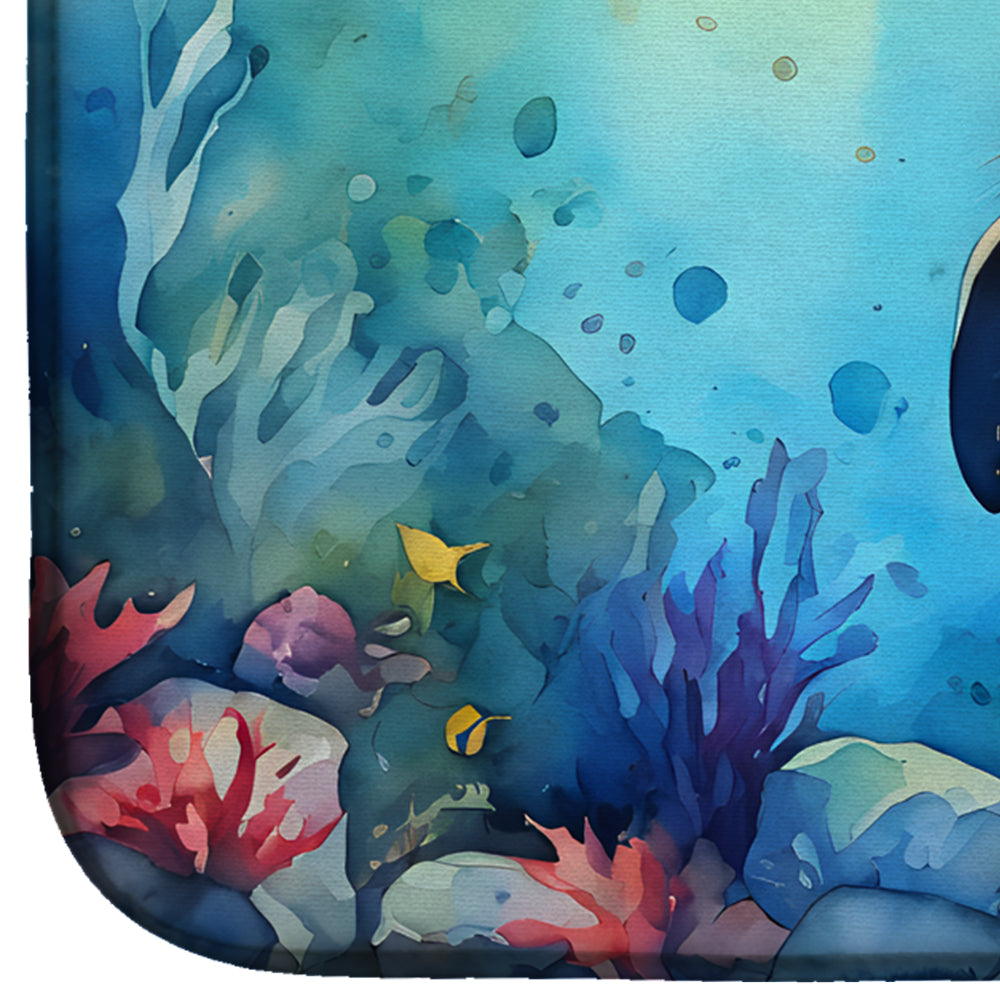 Manatee Dish Drying Mat