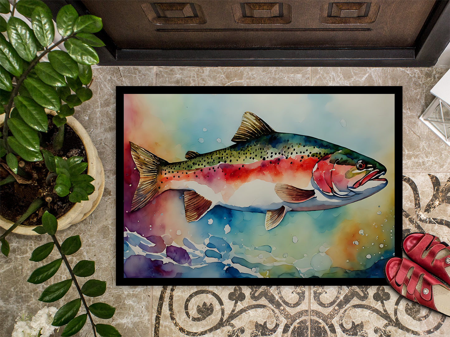 Rainbow Trout Doormat