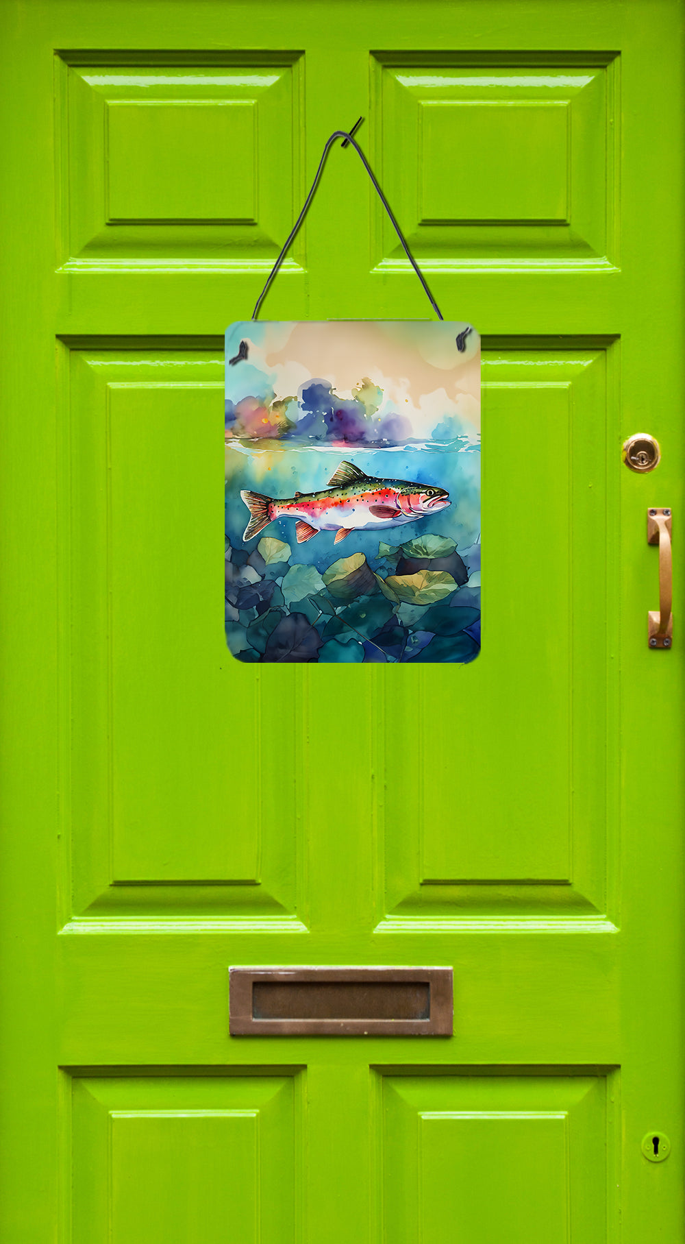 Rainbow Trout Wall or Door Hanging Prints